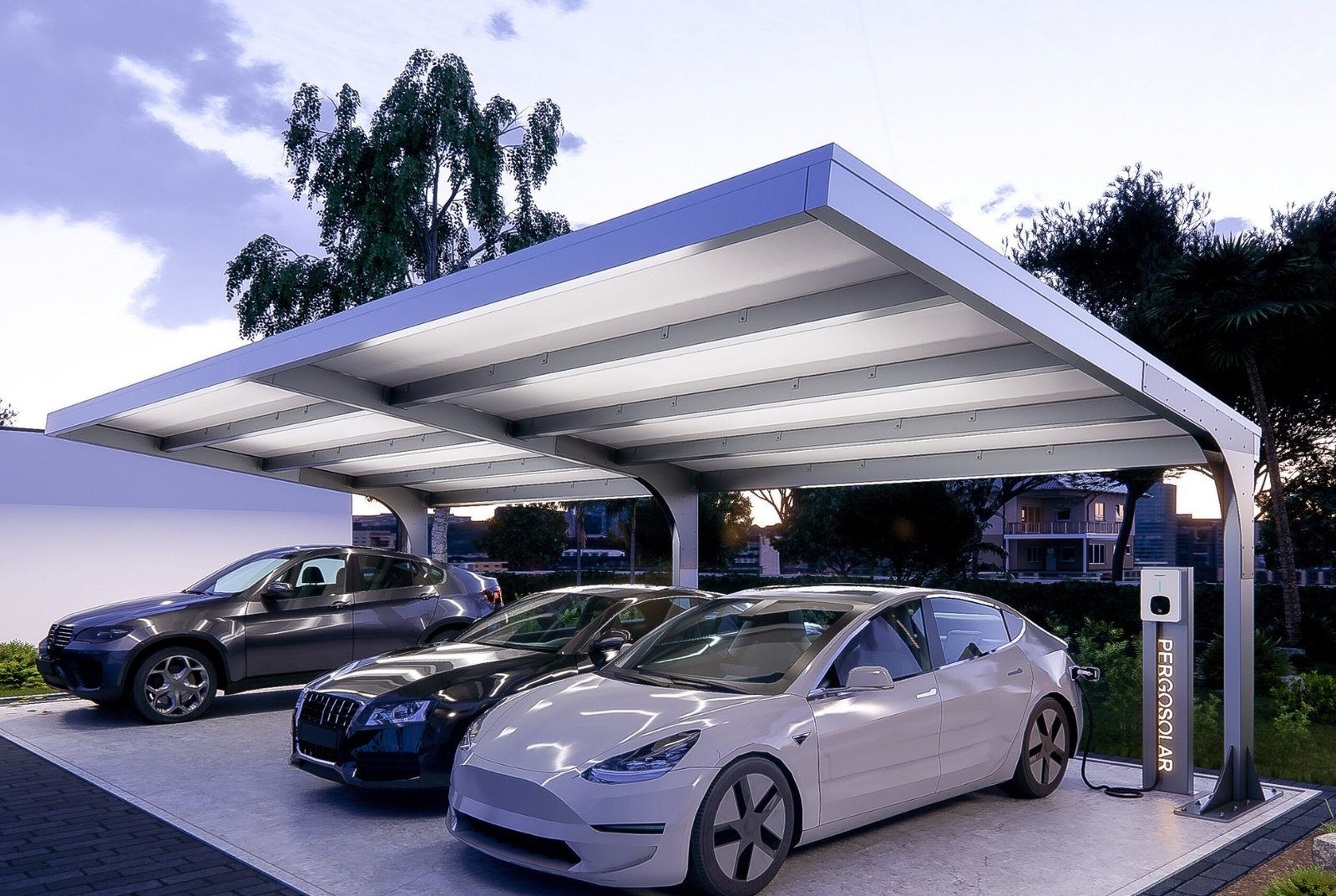 Solarcarport Weissfluh