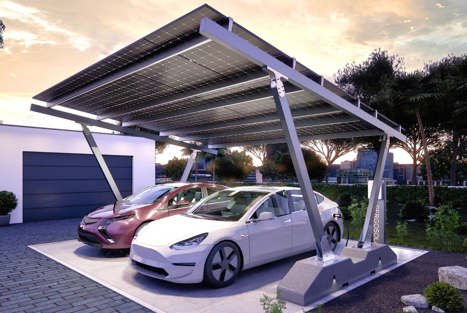 Solarcarport Furka